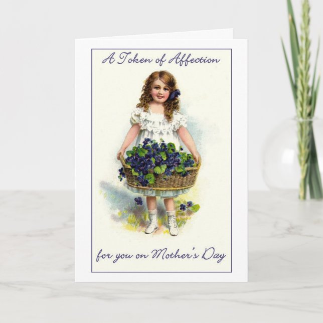 Carte Un jeton d'affection pour la fête des mères - Cart (Devant)