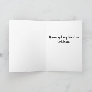 Carte Un jeu de mots. Dites-leur qu'ils ont votre coeur.