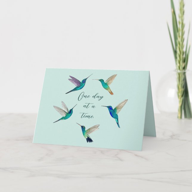 Carte Un jour à la fois (Devant)