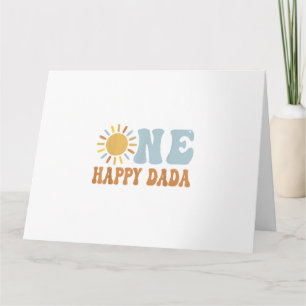 Carte Un joyeux Dada de l'Anniversaire Premier voyage au