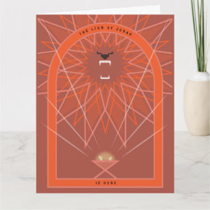 Carte Un lion en colère