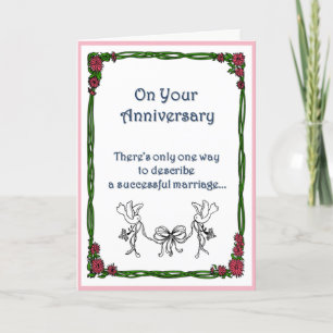 Carte Un mariage réussi est…