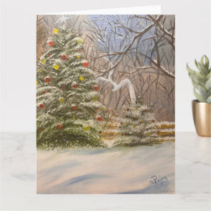 Carte Un Noël en forêt, par Gary Poling