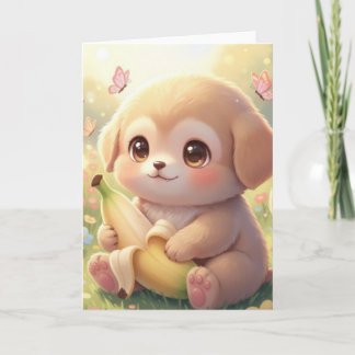 Carte Un petit ami de la prairie – Animal de fantaisie m