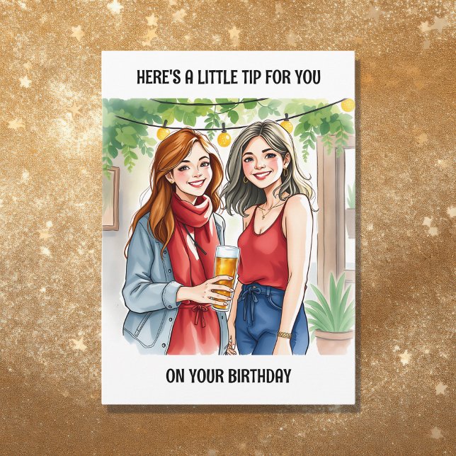 Carte Un petit conseil pour vous | Humour d'anniversaire (Créateur téléchargé)