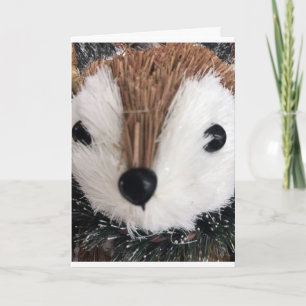 CARTE UN PETIT GARS DIT **JOYEZ NOËL À VOUS**