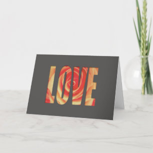 Carte un peu d'amour pour ton amour