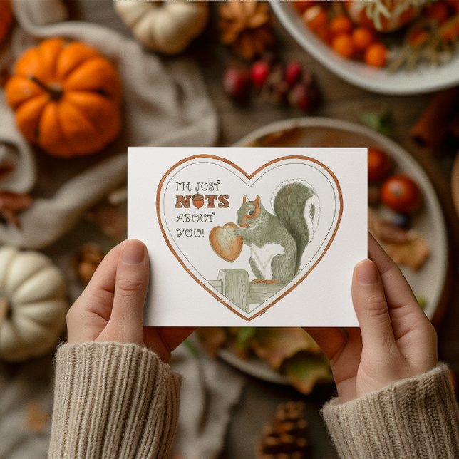 Carte Un peu sur vous obtenez Squirrelly Valentine (Créateur téléchargé)