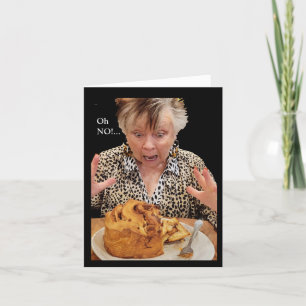 Carte Un rouleau géant de cannelle