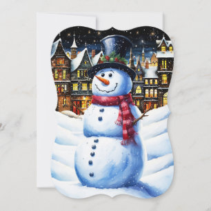 CARTE UN SOIR DE NOËL FROTTANT
