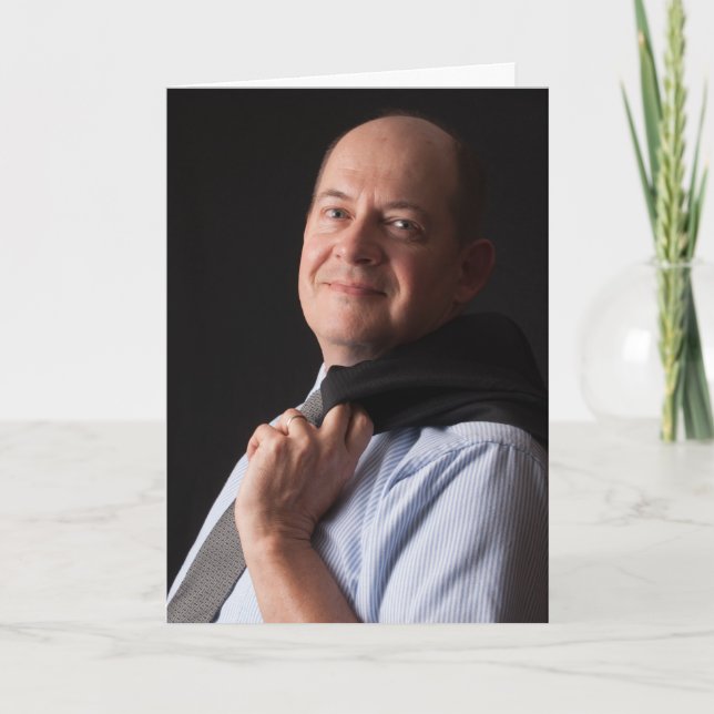 Carte un-supérieure d'homme d'affaires (Devant)