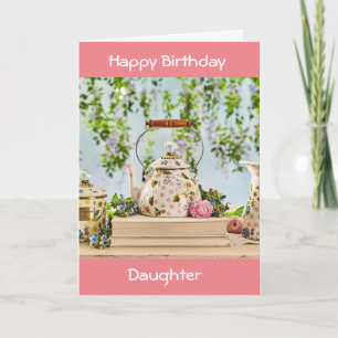 CARTE UN THÉ SPÉCIAL POUR UNE FILLE SPÉCIALE