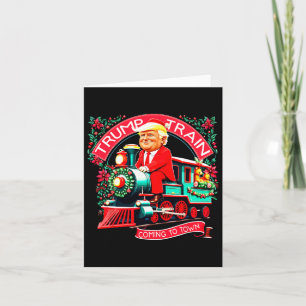 Carte Un Trump En Train D'Atteindre La Ville Trump 2024
