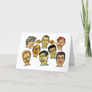 Carte Un type drôle qui rit