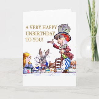Carte Un Unbirthday heureux à vous