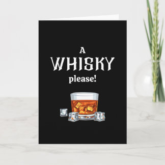 Carte Un Whisky | Whiskey s'il vous plaît