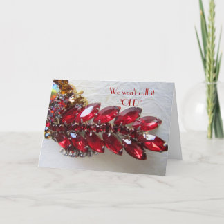 Carte Une blague douce sur l'âge - ou "vintage"