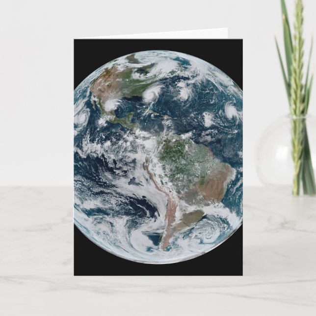 Carte Une Chaîne Perdue De Cyclones Tropicaux (Devant)