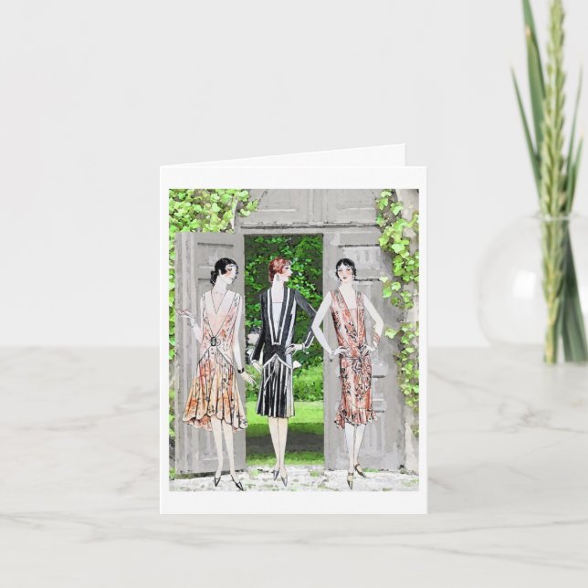 Carte Une entrée de trio (Devant)