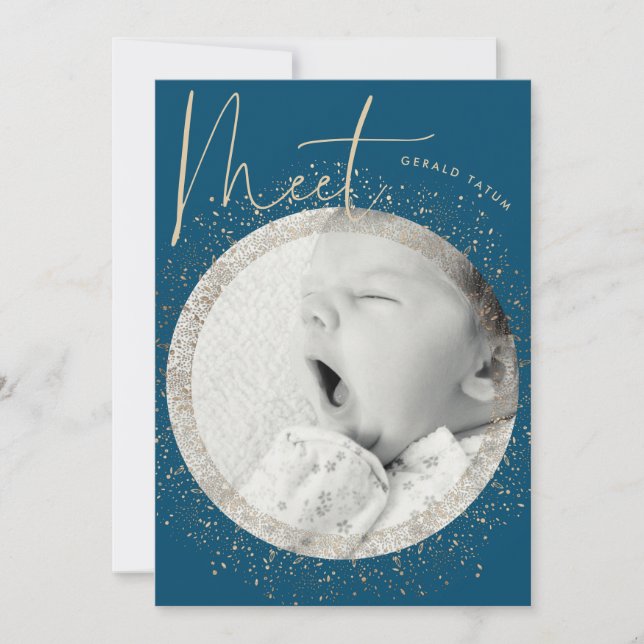 Carte Une Étoile Est Née | Rencontrez la photo de naissa (Devant)