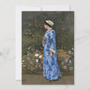Carte Une femme en Kimono   Walter Crane
