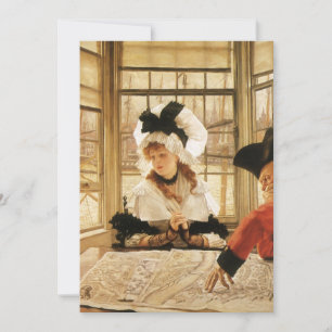 Carte Une histoire fastidieuse de James Tissot, Art Vint