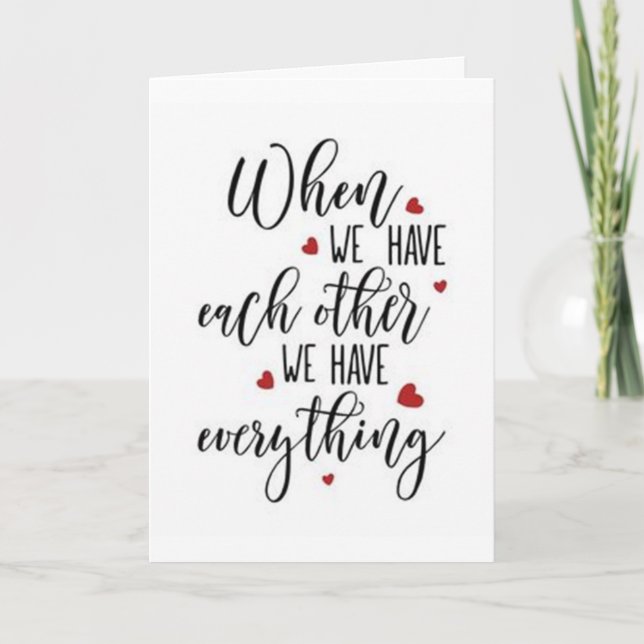 CARTE "UNE JOURNÉE DE MARIAGE" À MA MARIÉE OU À MON GROU (Devant)
