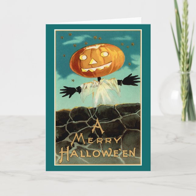 Carte Une joyeuse Halloween (Devant)