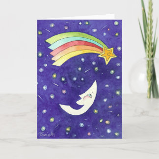 Carte Une lune riante