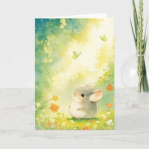 Carte Une merle de Chinchilla Meadow