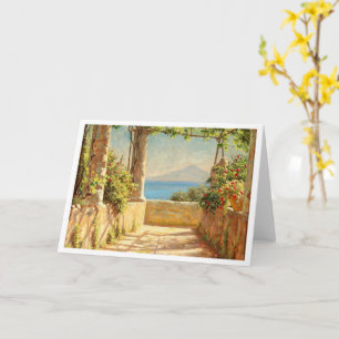 Carte Une pergola sur Capri, Emil Wennerwald