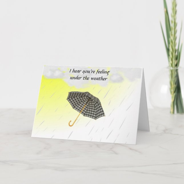 Carte Une peu de salutation de soleil (Devant)