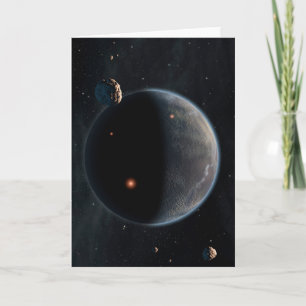 Carte Une Planète Comme La Terre Riche En Carbone Et Sèc