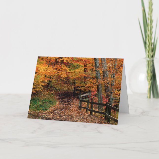 Carte Une promenade de pays (Devant)