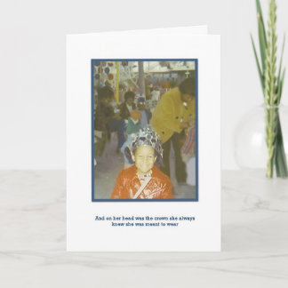 Carte Une reine vraie