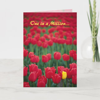 Carte Une sur un million...