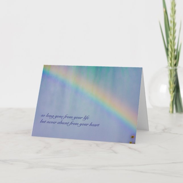 Carte Une Sympathie Si Longue (Devant)