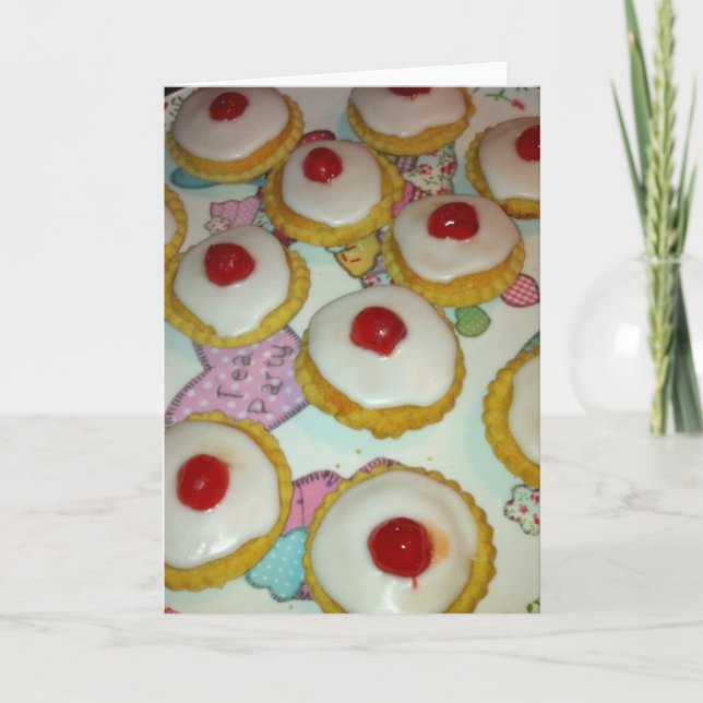 Carte Une tarte à la cerise (Devant)