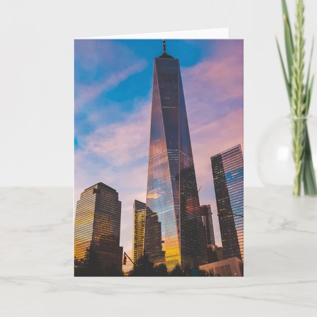 Carte Une tour du monde Landmark 1 World Trade Centre Pl (Devant)