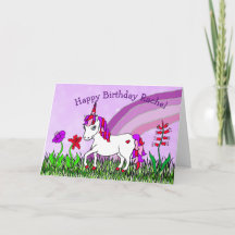 Unicorne personnalisée, Fleurs, Anniversaire des p
