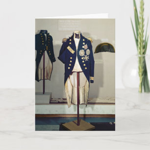 Carte Uniforme naval royal porté