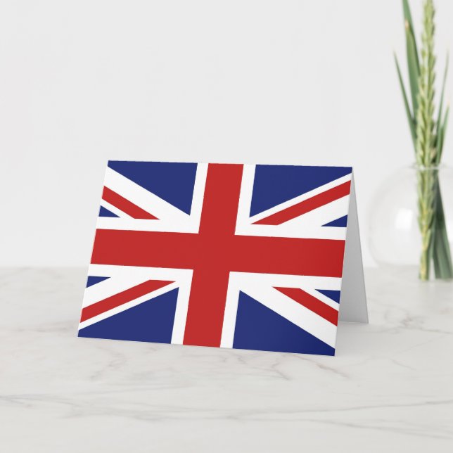 Carte Union Jack (Devant)