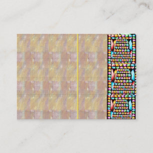 Carte UNIQUE d'affaires PEU COMMUNES