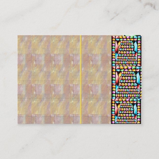 Carte UNIQUE d'affaires PEU COMMUNES (Devant)