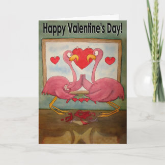 Carte unique de heureuse Sainte-Valentin de