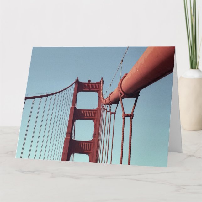 Carte Unique Golden Gate Bridge, San Francisco Photo (Devant)