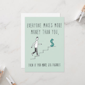 Carte Uniquement dans la Silicon Valley Greeting Card : 