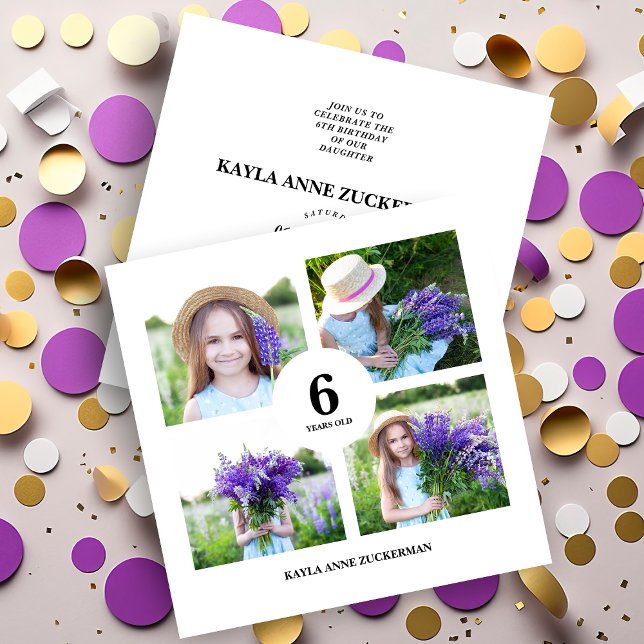 Carte Unisex pour tous les anniversaires Session photo m (Créateur téléchargé)