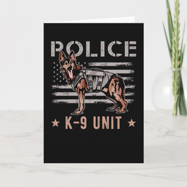Carte Unité K9 (Devant)