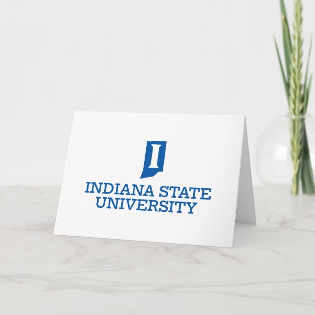 Carte Université d'État de l'Indiana (Devant)
